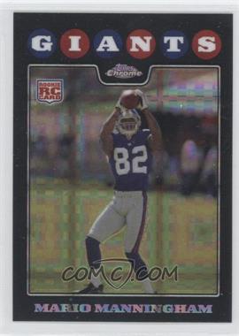 2008 Topps Chrome - [Base] - X-Fractor #TC201 - Mario Manningham