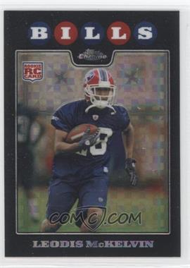 2008 Topps Chrome - [Base] - X-Fractor #TC262 - Leodis McKelvin