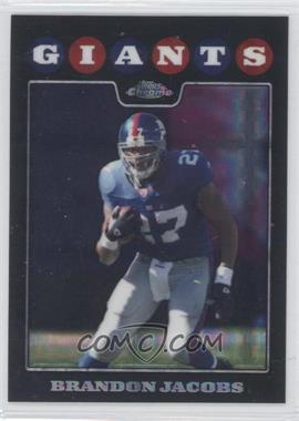 2008 Topps Chrome - [Base] - X-Fractor #TC52 - Brandon Jacobs