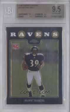 2008 Topps Chrome - [Base] #TC187 - Ray Rice [BGS 9.5 GEM MINT]