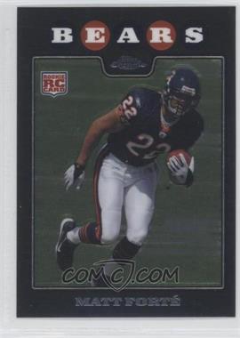 2008 Topps Chrome - [Base] #TC191 - Matt Forte