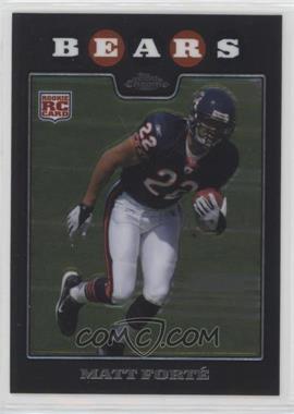 2008 Topps Chrome - [Base] #TC191 - Matt Forte