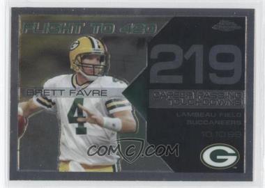 2008 Topps Chrome - Brett Favre Collection #BFC-219 - Brett Favre