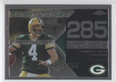 2008 Topps Chrome - Brett Favre Collection #BFC-285 - Brett Favre