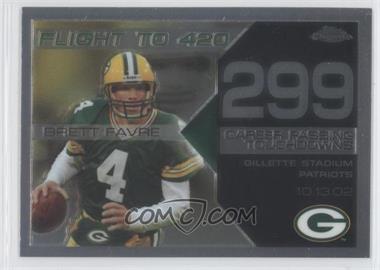 2008 Topps Chrome - Brett Favre Collection #BFC-299 - Brett Favre