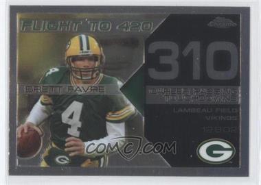 2008 Topps Chrome - Brett Favre Collection #BFC-310 - Brett Favre