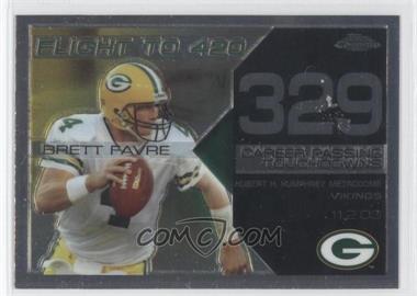 2008 Topps Chrome - Brett Favre Collection #BFC-329 - Brett Favre