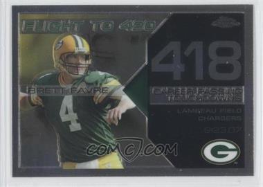 2008 Topps Chrome - Brett Favre Collection #BFC-418 - Brett Favre