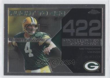 2008 Topps Chrome - Brett Favre Collection #BFC-422 - Brett Favre