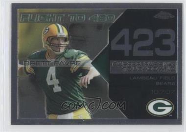 2008 Topps Chrome - Brett Favre Collection #BFC-423 - Brett Favre