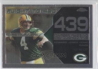 2008 Topps Chrome - Brett Favre Collection #BFC-439 - Brett Favre