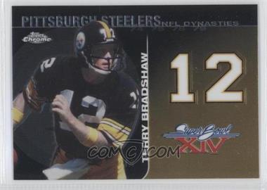 2008 Topps Chrome - NFL Dynasties Tribute #DYNC-TBR2 - Terry Bradshaw