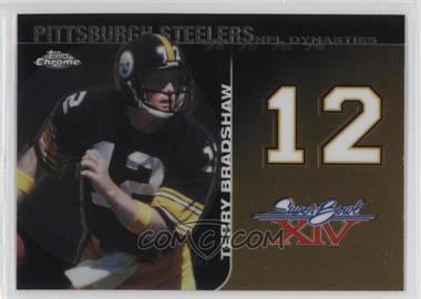 2008 Topps Chrome - NFL Dynasties Tribute #DYNC-TBR2 - Terry Bradshaw