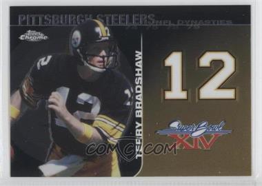 2008 Topps Chrome - NFL Dynasties Tribute #DYNC-TBR2 - Terry Bradshaw