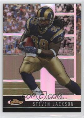 2008 Topps Finest - [Base] - Black Refractor/X-Fractor #42 - Steven Jackson /99