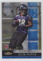 Rookie Refractors - Allen Patrick #/50