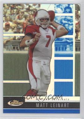 2008 Topps Finest - [Base] - Blue Refractor/X-Fractor #15 - Matt Leinart