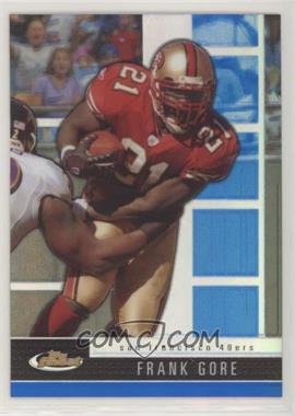 2008 Topps Finest - [Base] - Blue Refractor/X-Fractor #31 - Frank Gore