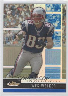 2008 Topps Finest - [Base] - Blue Refractor/X-Fractor #62 - Wes Welker