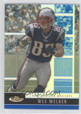 2008 Topps Finest - [Base] - Blue Refractor/X-Fractor #62 - Wes Welker