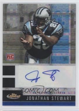 2008 Topps Finest - [Base] - Blue X-Fractor Rookie Autographs #125 - Jonathan Stewart /30