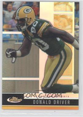 2008 Topps Finest - [Base] - Gold Refractor/X-Fractor #71 - Donald Driver /50