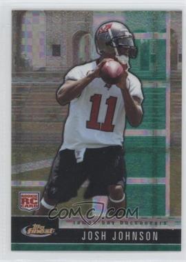 2008 Topps Finest - [Base] - Green Refractor/X-Fractor #107 - Rookie Refractors - Josh Johnson /25