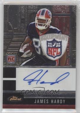 2008 Topps Finest - [Base] - Rookie Autographs NFL Shield Patch #136 - James Hardy /15