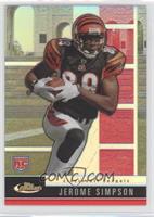 Rookie Refractors - Jerome Simpson #/699