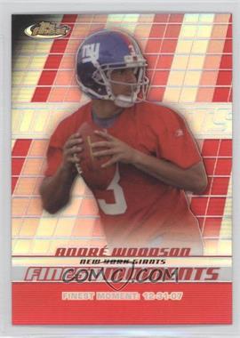 2008 Topps Finest - Finest Moments - Refractor #FM-AW - Andre Woodson