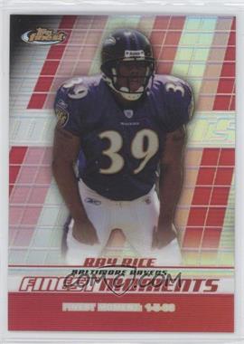 2008 Topps Finest - Finest Moments - Refractor #FM-RR - Ray Rice
