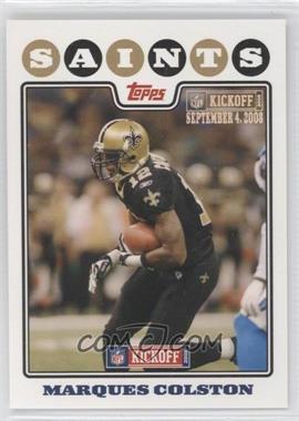 2008 Topps Kickoff - [Base] - Kickoff Edition #138 - Marques Colston /1349