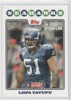 Lofa Tatupu #/1,349