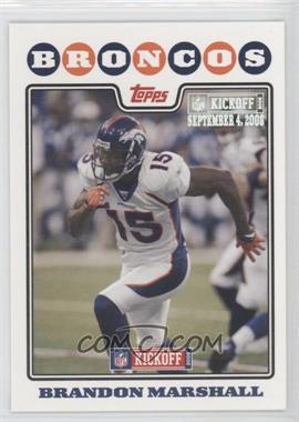 2008 Topps Kickoff - [Base] - Kickoff Edition #29 - Brandon Marshall /1349