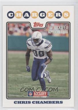 2008 Topps Kickoff - [Base] - Kickoff Edition #47 - Chris Chambers /1349