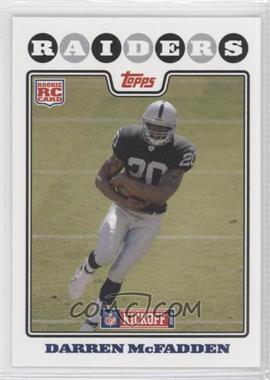 2008 Topps Kickoff - [Base] #178 - Darren McFadden