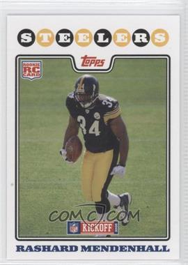 2008 Topps Kickoff - [Base] #179 - Rashard Mendenhall