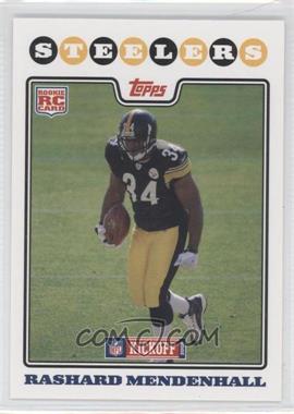 2008 Topps Kickoff - [Base] #179 - Rashard Mendenhall