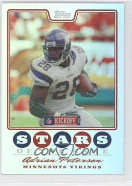 2008 Topps Kickoff - Stars of the Game #SG-AP - Adrian Peterson