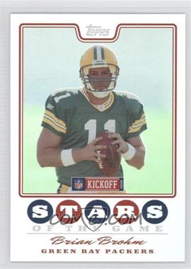 2008 Topps Kickoff - Stars of the Game #SG-BB - Brian Brohm