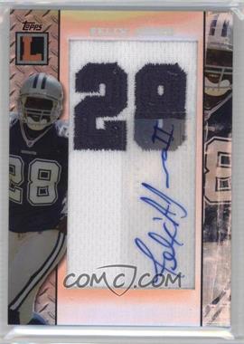 2008 Topps Letterman - Autographed Jersey Number Patch - Refractor #ANP-FJ - Felix Jones /25