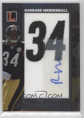 2008 Topps Letterman - Autographed Jersey Number Patch #ANP-RME - Rashard Mendenhall /75