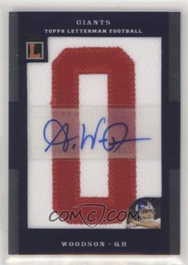 2008 Topps Letterman - Autographed Letterman Patch #AP-AW - André Woodson /20