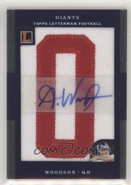 2008 Topps Letterman - Autographed Letterman Patch #AP-AW - André Woodson /20