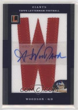 2008 Topps Letterman - Autographed Letterman Patch #AP-AW - André Woodson /20