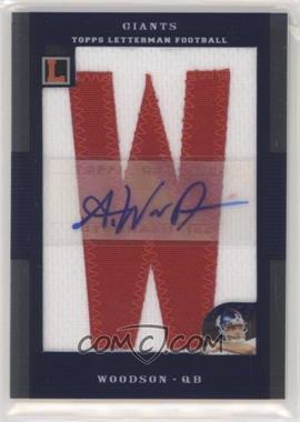 2008 Topps Letterman - Autographed Letterman Patch #AP-AW - André Woodson /20 [EX to NM]