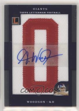 2008 Topps Letterman - Autographed Letterman Patch #AP-AW - André Woodson /20