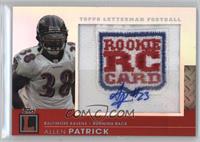 Allen Patrick #/10