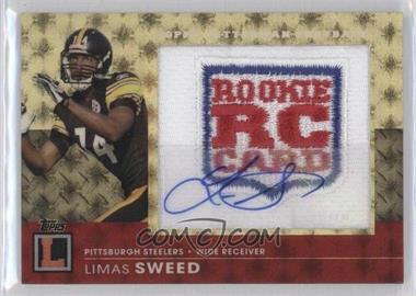 2008 Topps Letterman - Autographed Rookie Logo Patch - Superfractor #RAP-LS - Limas Sweed /1