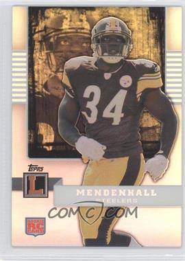 2008 Topps Letterman - [Base] - Refractor #63 - Rashard Mendenhall /99